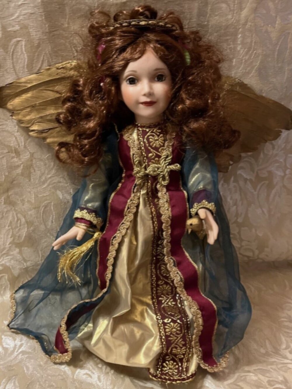 Treasury Collection Paradise Galleries Porcelain Doll, Angel of Kindness, Boxed